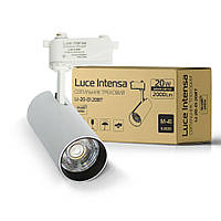 Светильник светодиодный трековый ЕВРОСВЕТ Luce Intensa LI-20-01 20Вт 4200К 2000Лм белый (000056772)