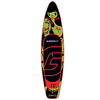 Сапборд Gladiator ART 10'6" x 32" TATTOO 2021 — надувна дошка для САП серфінгу, sup board, фото 5