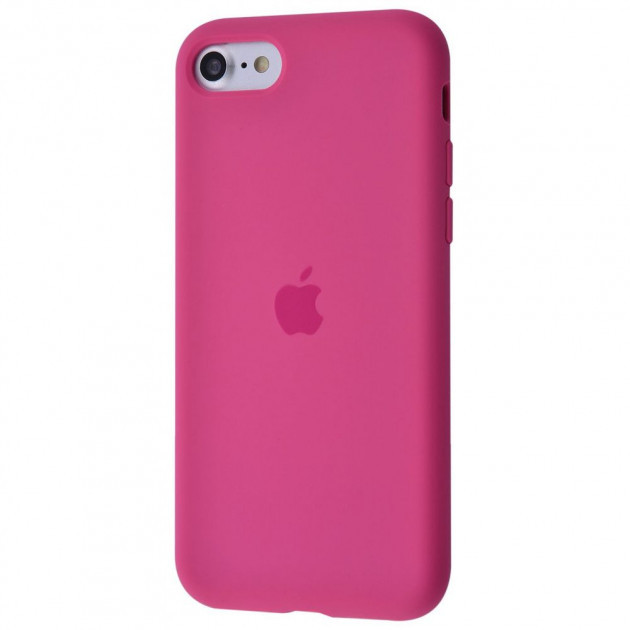 Чохол Silicone case для IPhone 7 Dragon Fruit малиновий