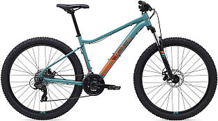 Велосипед 27,5" Marin WILDCAT TRAIL 1 WFG 2021 Gloss Dark Teal/Coral/Dark Coral M (165-173)