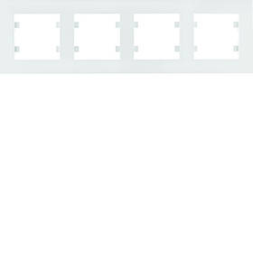 Рамка однократна lumina intense біла