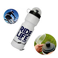 Бутылка для воды велосипедная RIDE LIFE Белая