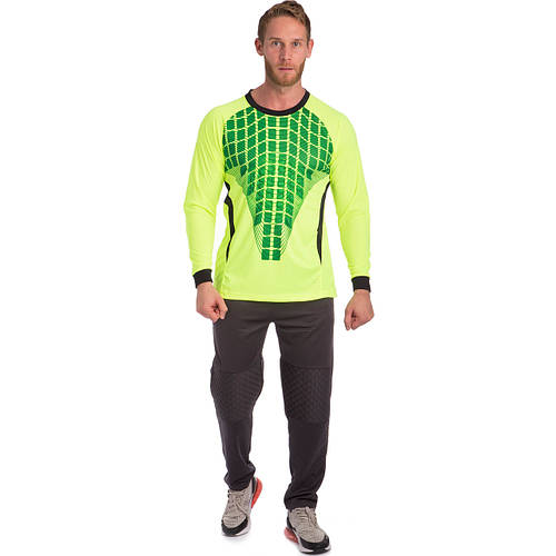 Купить Форма футбольная вратарская SP-Sport салатовая CO-022N, рост 170 ...