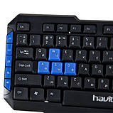 Клавіатура HV-KB327, чорна, фото 4