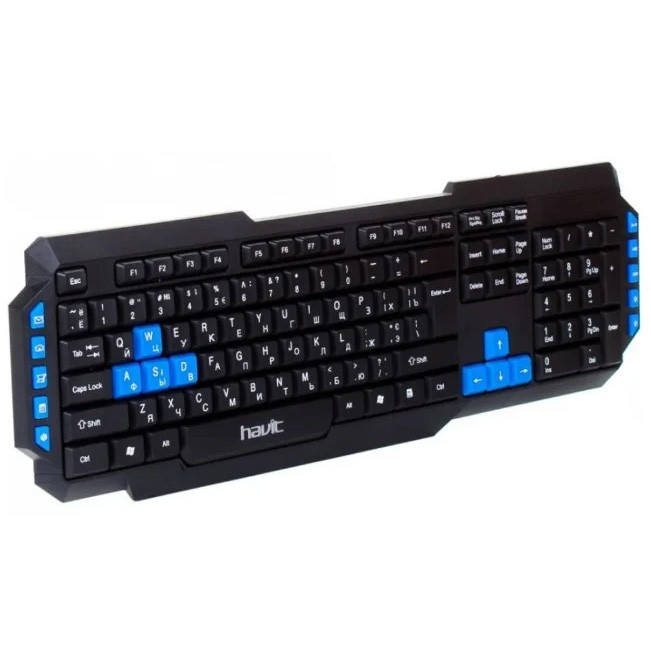 Клавіатура HV-KB327, чорна