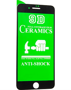 Захисне скло Ceramic (гнучке) iPhone 6 / 6s Чорне