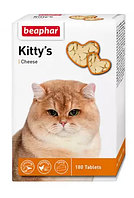 Beaphar Kitty's + Cheese вітаміни для котів 180 шт.