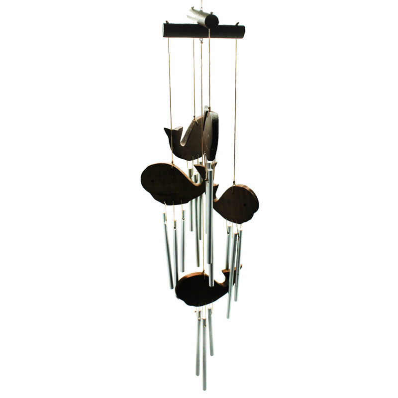 Дзвіночок фен шуй музика вітру Кит, h - 50 см, фото 1