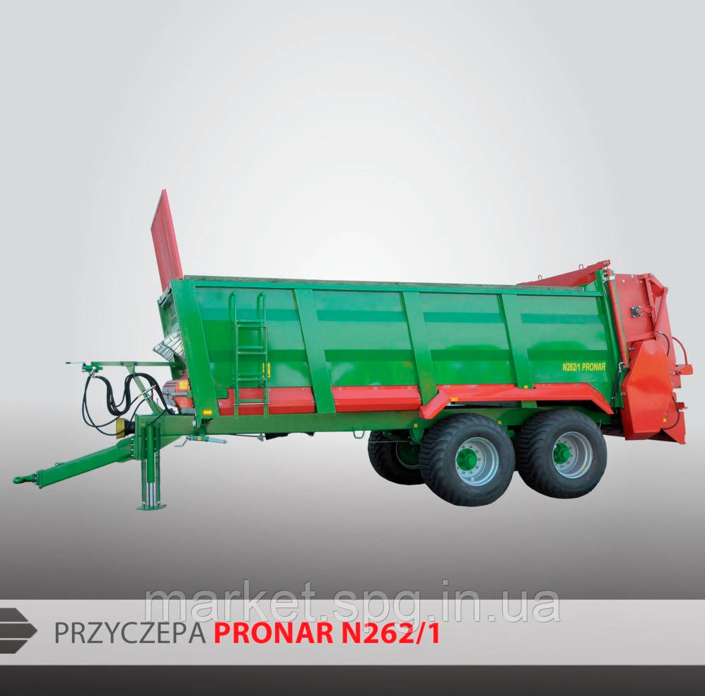Причіп-розкидач органічних добрив PRONAR N161