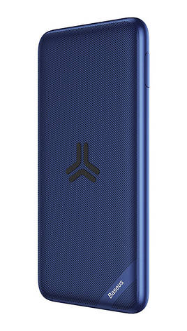 УМБ Power Bank (зовнішній акумулятор) для телефону Baseus S10 БЗП 10000 мАг Синій (PPS10-03), фото 4