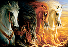 Пазли Чотири коня Апокаліпсису на 2000 елементів, фото 2
