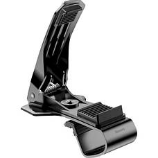 Тримач (автотримач) для телефону в машину Baseus Mouth Car Mount Чорний (SUDZ-01), фото 6
