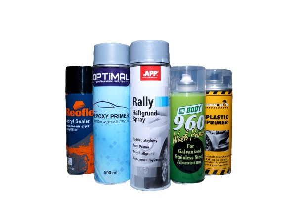 Грунты для авто в баллончиках. Товары и услуги компании Светофор