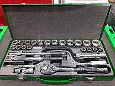 Набір інструменту 1/2" 26ед.(6pt) TOPTUL GCAD2601, фото 3