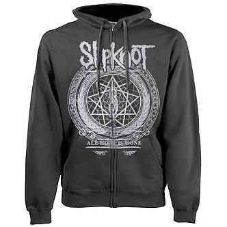 Толстовка на змійці SLIPKNOT Blurry графітова, фото 3