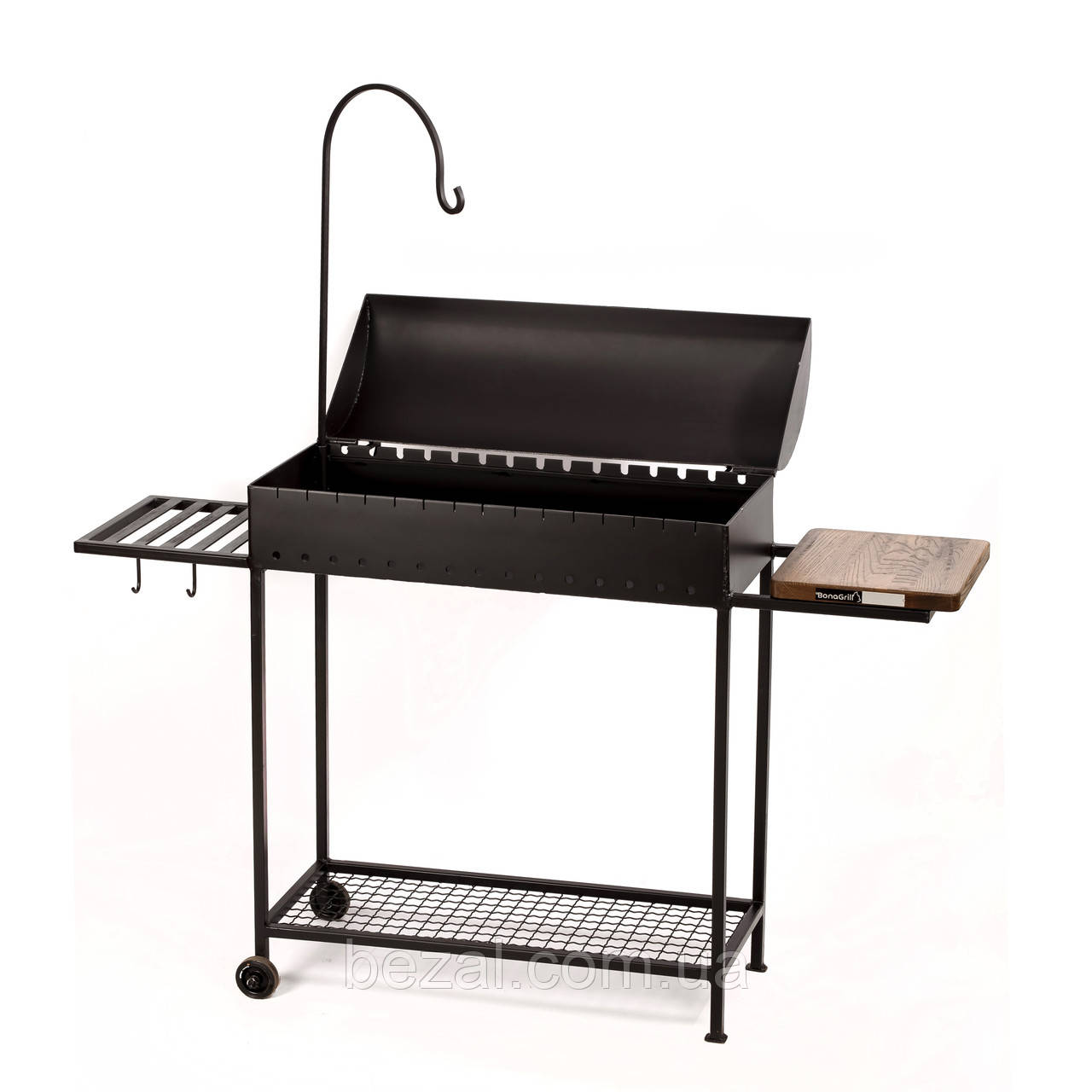 Мангал з кришкою KompredGrill Стаціонарний Барбекю 800, фото 1