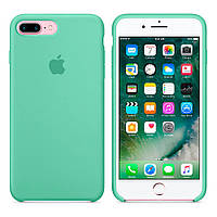 Чехол Silicone Сase для Iphone 7 Plus / Iphone 8 Plus бампер накладка Marine Green