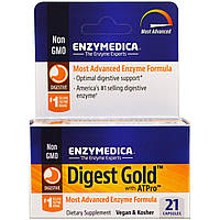 Enzymedica, Digest Gold з ATPro, 21 капсула