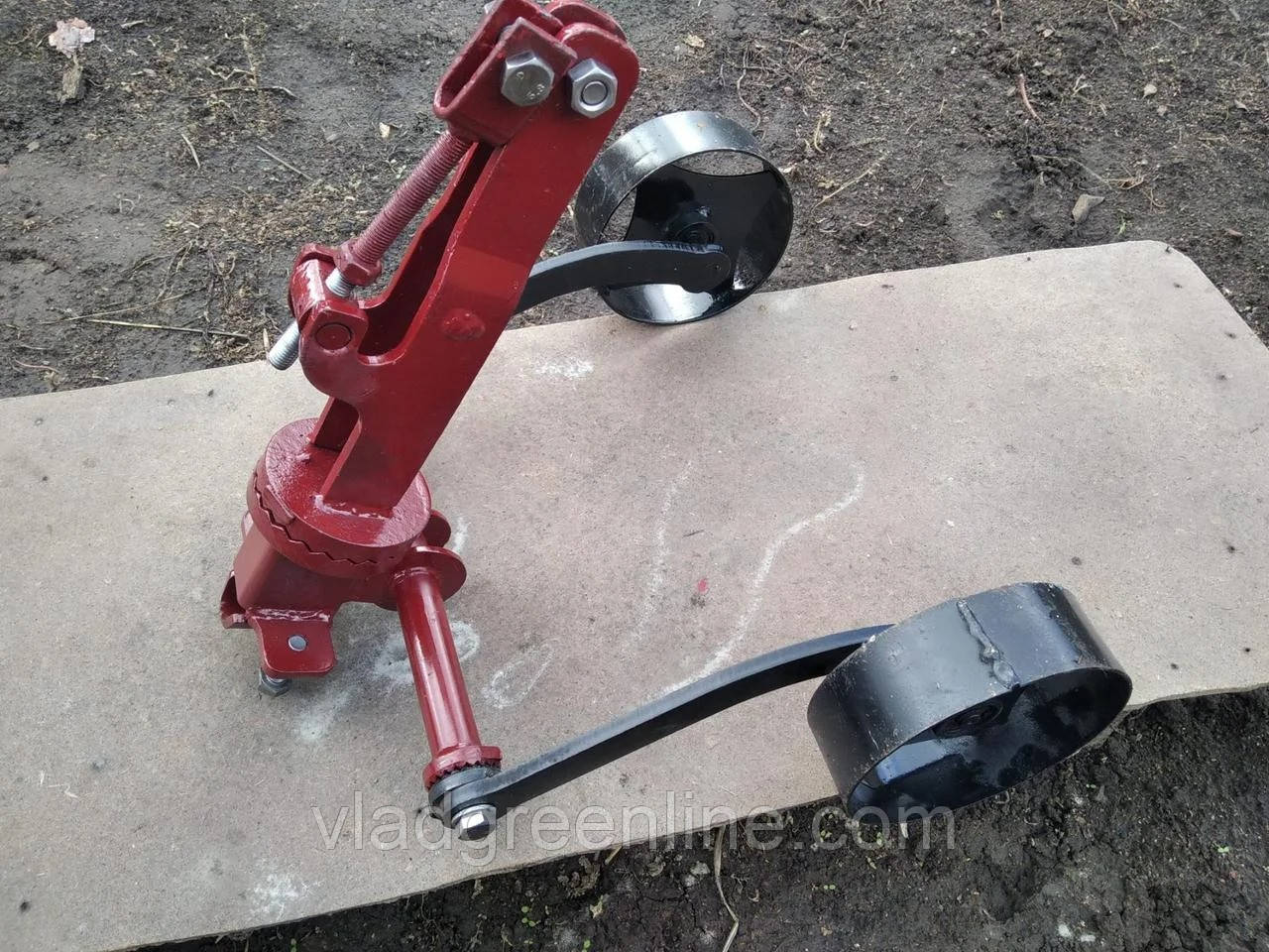 Зчепка універсальна з опорними колесами (70 см) БілМет