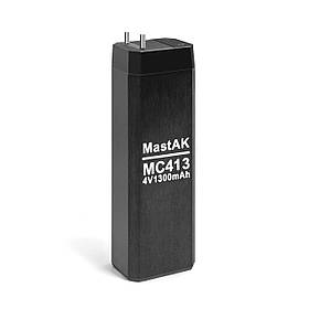 Акумуляторна батарея MC413 MastAK 4V 1300mAh 23х34х91мм Вага 137г AMG свинцево-кислотна