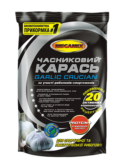 

Прикормка MEGAMIX "Карась - Чеснок" 900 гр