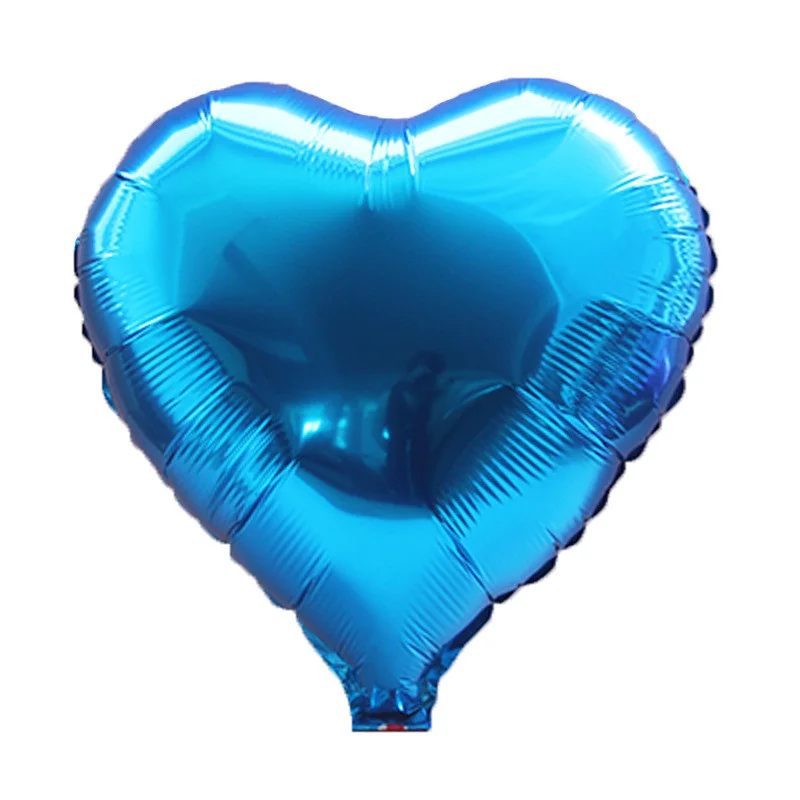 

Фольгированный шарик КНР 18"(45 см) Сердце синее, Синий