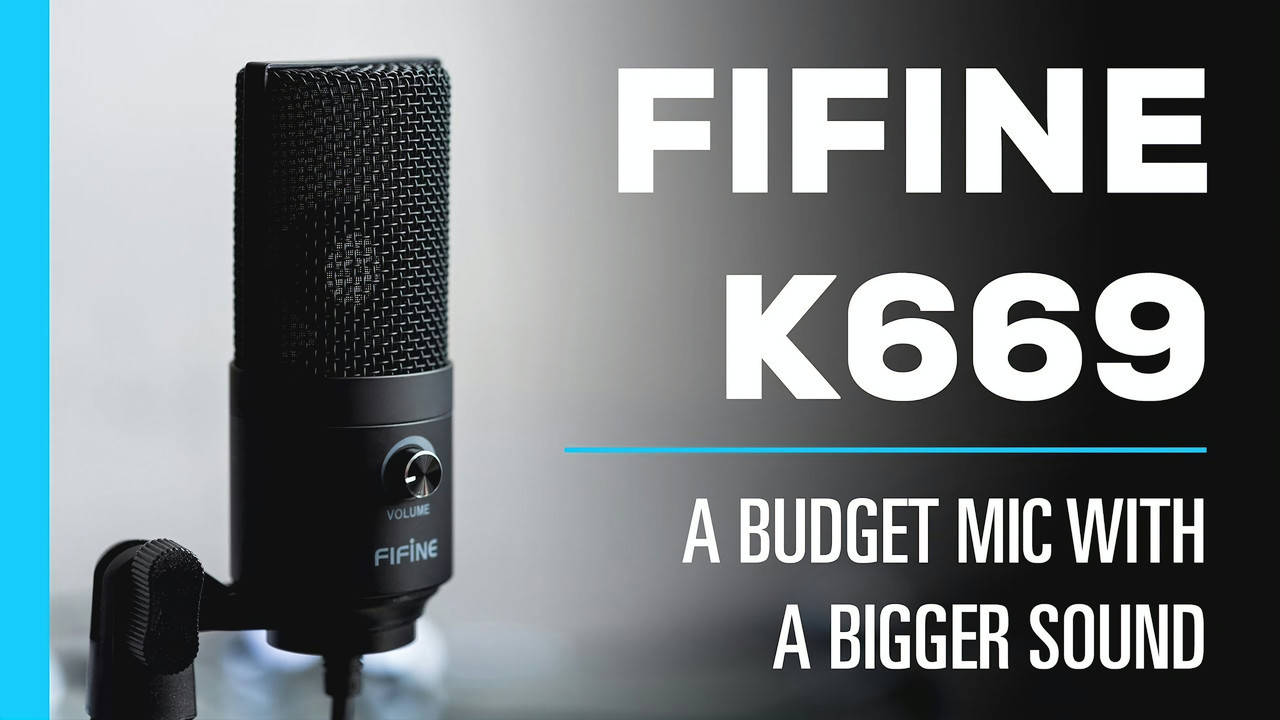 

Студійний USB мікрофон Fifine K669B