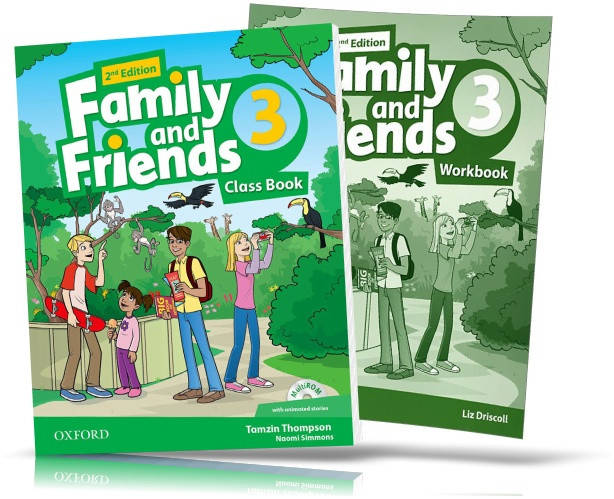 

Учебник + Рабочая тетрадь Family and Friends 2nd Edition 3 Комплект