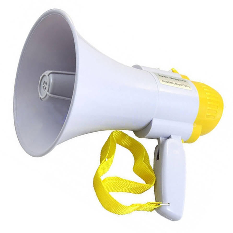 

Громкоговоритель (рупор) Мегафон UKC HW-8C White/Yellow (2930)
