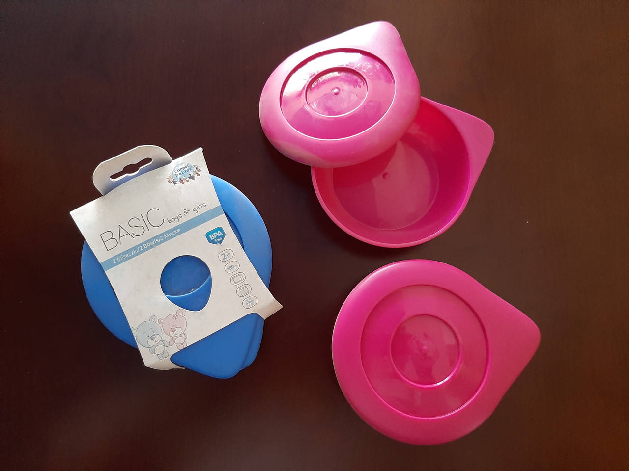 

Дитячий набір посуду, Розовый