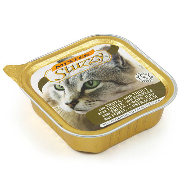

MISTER STUZZY Cat Trout МИСТЕР ШТУЗИ ФОРЕЛЬ корм для кошек, паштет, 100г