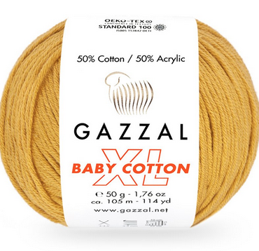 

Пряжа Baby cotton XL-3447