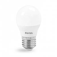 Светодиодная лампа 6Вт Е27 G45 6500К холодный свет Feron LB-745
