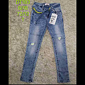 Підліткові джинси для дівчаток оптом S&D