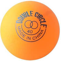 Мячи для настольного тенниса DHS Double Circle Dual 40+ (120 шт.) Orange