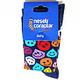 Яскраві барвисті модні шкарпетки з принтом смайли Neseli Coraplar, фото 5