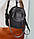 Стильний молодіжний рюкзак із натуральної шкіри. Шкіряний рюкзак універсальний жіночий., фото 3