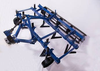 Культиватор міжрядної та суцільної обробки з грудобоем на мототрактор