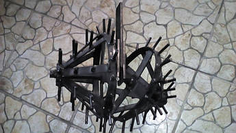 Культиватор їжачки для мотоблока (колеса розпушування)