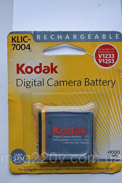 Акумулятор Kodak KLIC-7004