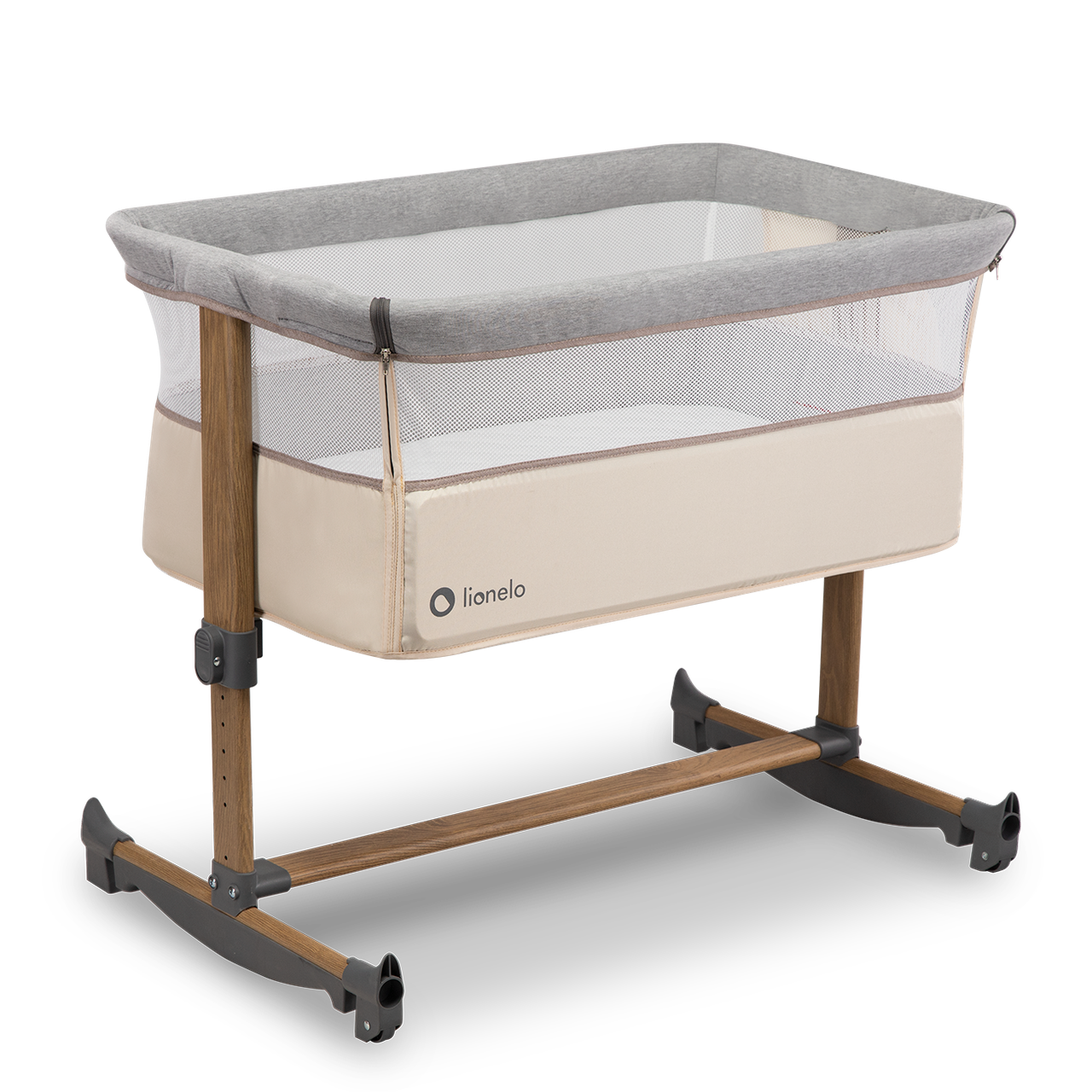 Ліжечко дитяче 3 в 1 Lionelo LEONIE BEIGE SAND, фото 1