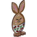 Набір для вишивання бісером по дереву FLK-328 Милий зайчик, фото 2