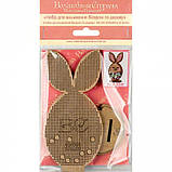 Набір для вишивання бісером по дереву FLK-328 Милий зайчик, фото 4