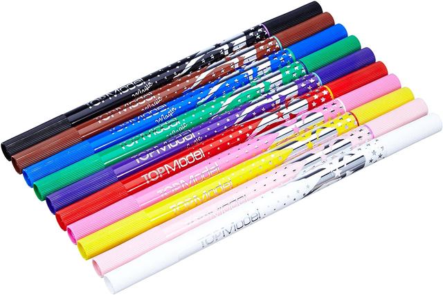 Фломастери  TOP Model - Набір кольорових чарівних фломастерів  10 шт (ТОП Модел набір фломастерів 7899_B )