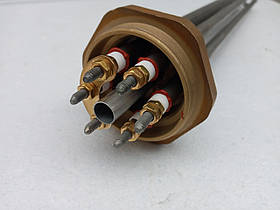 Тен для котла 6 кВт, 2 дюйма, довжина 34 см 380в