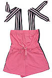Комбінезон рожевий для дівчаток, ріст 98 см, 104 см, 110 см, 116 см, Игрунья, Овен, фото 2