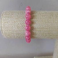 Браслет Турмалін гладка кулька d-8(+-)мм обхват 18см купити біжутерію оптом в інтернеті