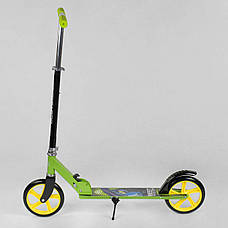Алюмінієвий складаний самокат Best Scooter, колеса PU 20 см, фото 4