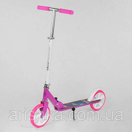 Алюмінієвий складаний самокат Best Scooter, колеса PU 20 см, фото 1