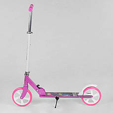 Алюмінієвий складаний самокат Best Scooter, колеса PU 20 см, фото 3